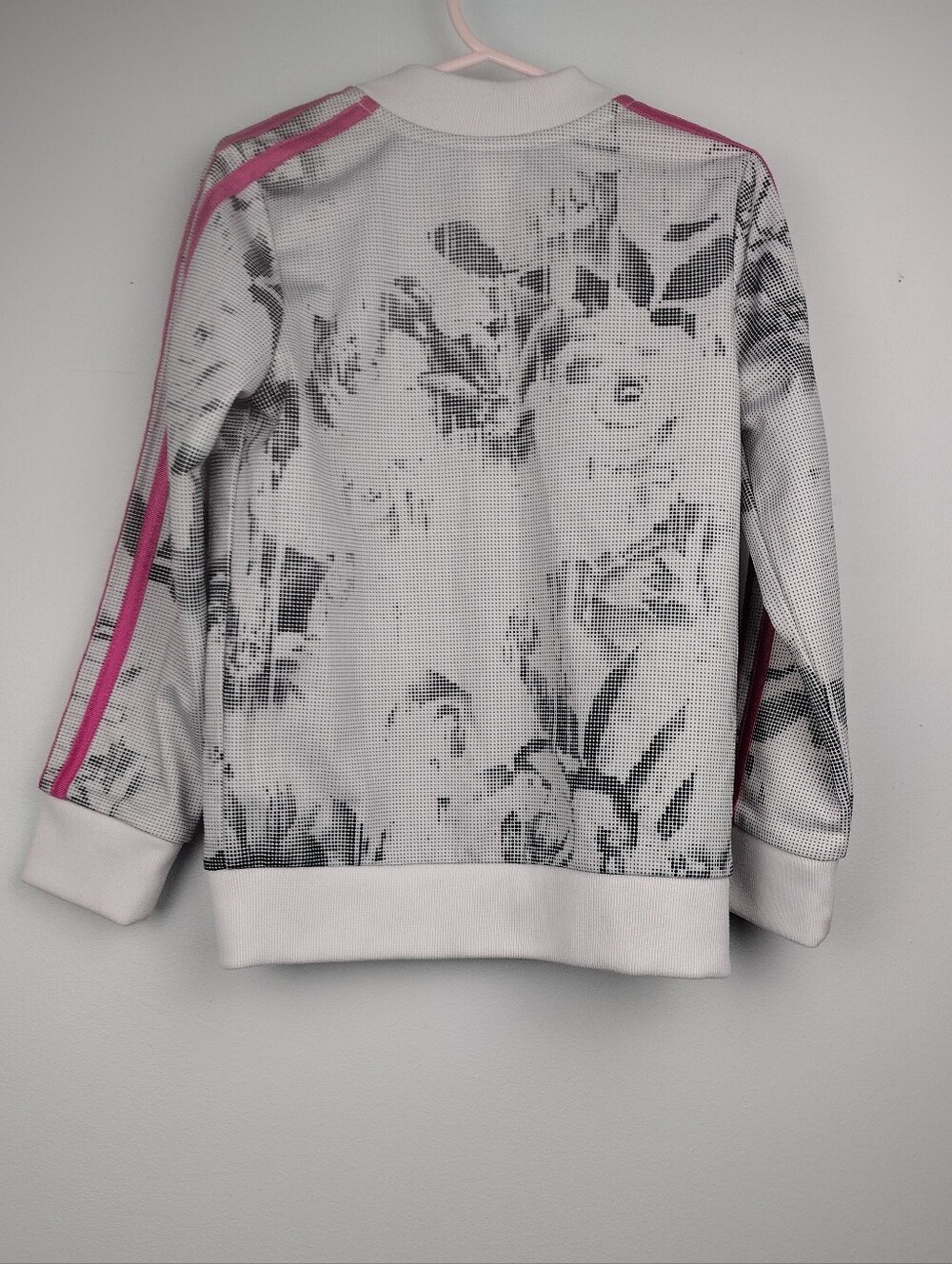 Adidas Floral Girl's Track Jacket & Pants kid's size 5 - Picture 4 of 9